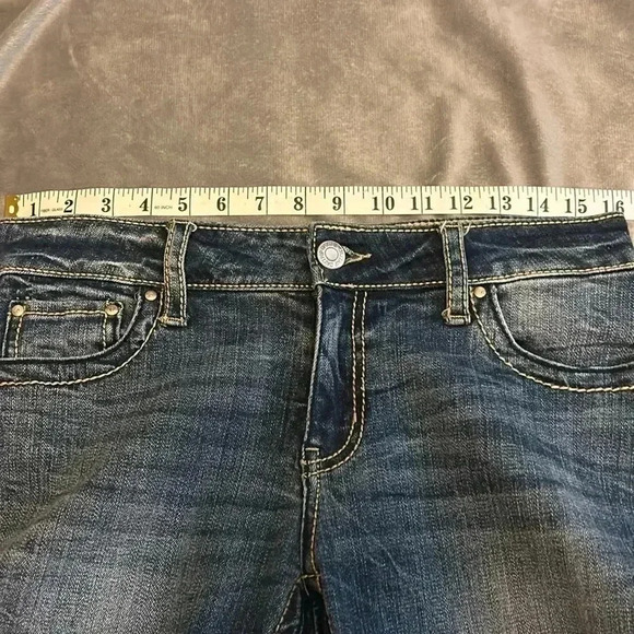 👖 DAYTRIP Virgo denim CAPRI sz 27 - Picture 8 of 8